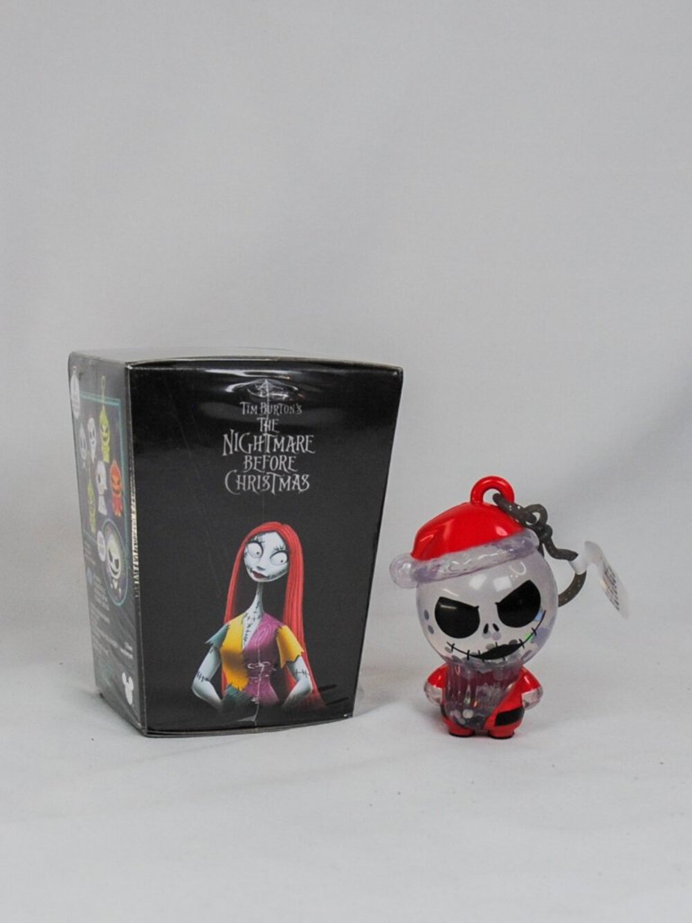 Nightmare before Christmas Santa Jack Skellington bag charm